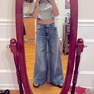 Urban Outfitters Wide Leg Bell Bottoms
